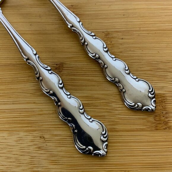 Oneida Deluxe Mozart Stainless Steel 2 Salad Forks Replacement Flatware 80s - Picture 2 of 4